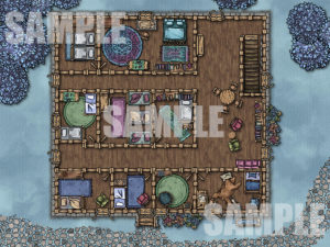 Inn encounter map for roll 20