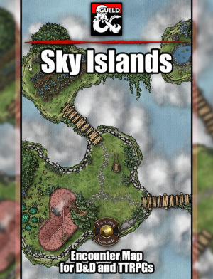 Sky Island D&D map cover