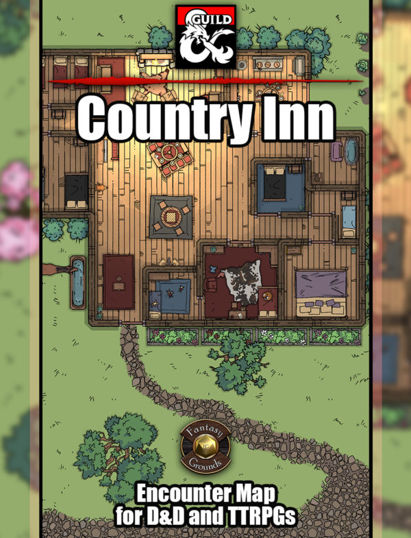 Country Inn D&D Battlemap