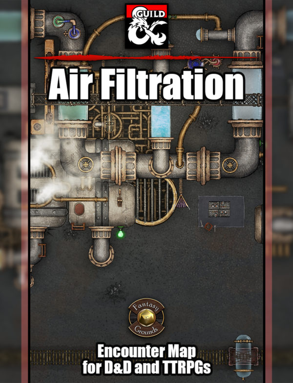 Air Filtration Sci-Fi TTRPG Map