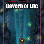 Cavern of life battlemap for D&D