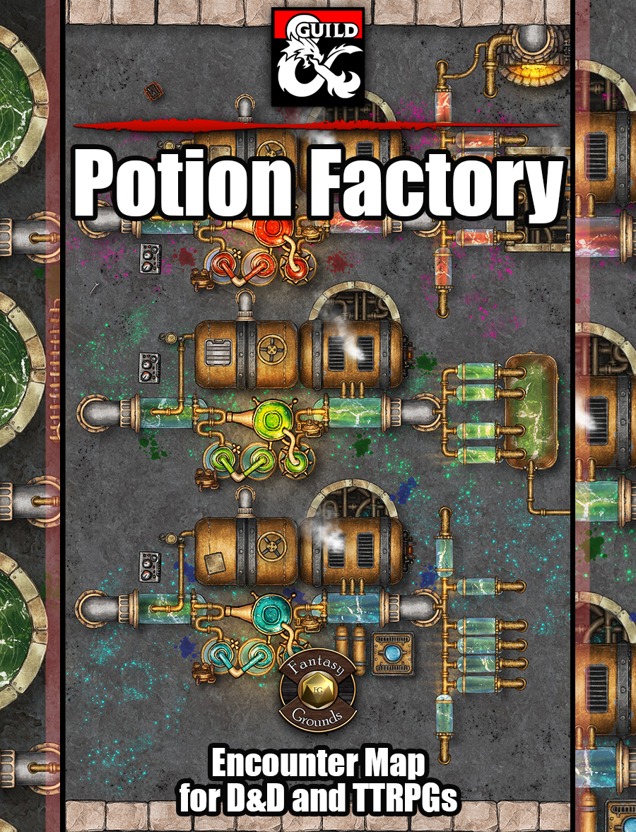 Potion Factory Battlemap W Fantasy Grounds Support Ttrpg Map Spooky Action Games Potion Factory Battlemap W Fantasy Grounds Support Ttrpg Map Spooky Action Games