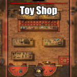 Toy shop battle encounter map for D&D and Pathfinder