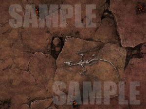 Dragon skeleton hell map for D&Dq
